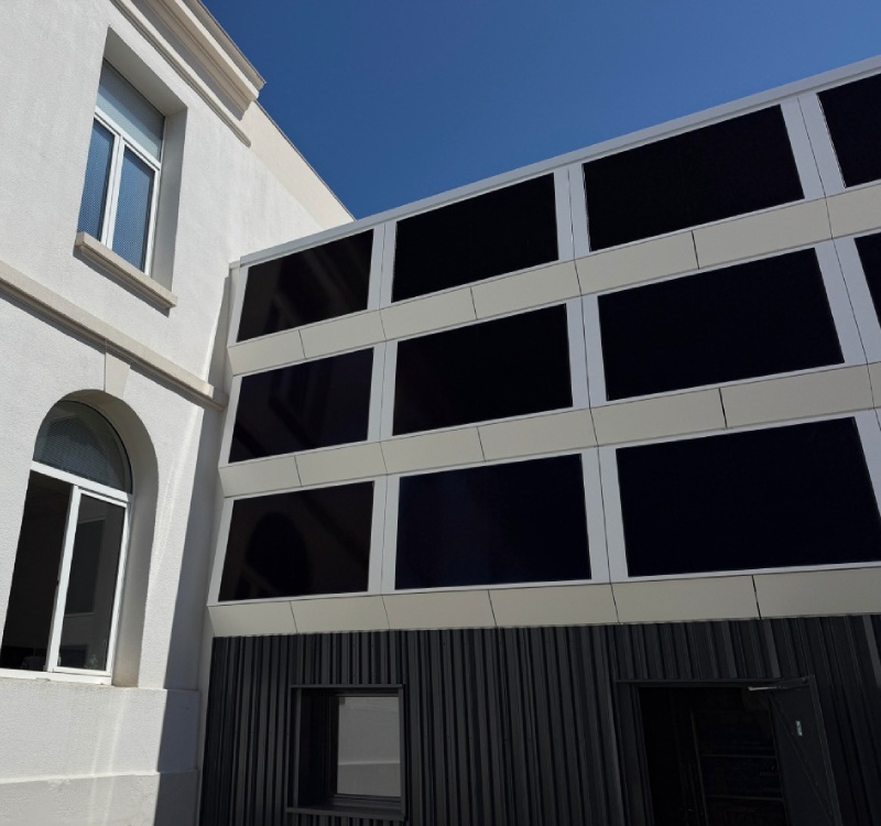 Façade solaire